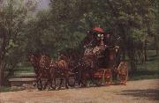 Thomas Eakins Wagon Germany oil painting artist